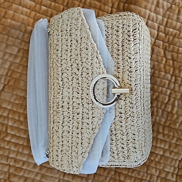 SANDRO Yza woven shoulder bag - Picture 8 of 9
